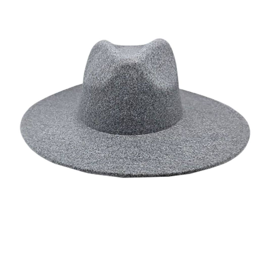 Vegan Felt Wide Brim Rancher  Hat
