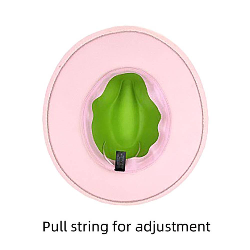 Color Blocked Fedora Hat