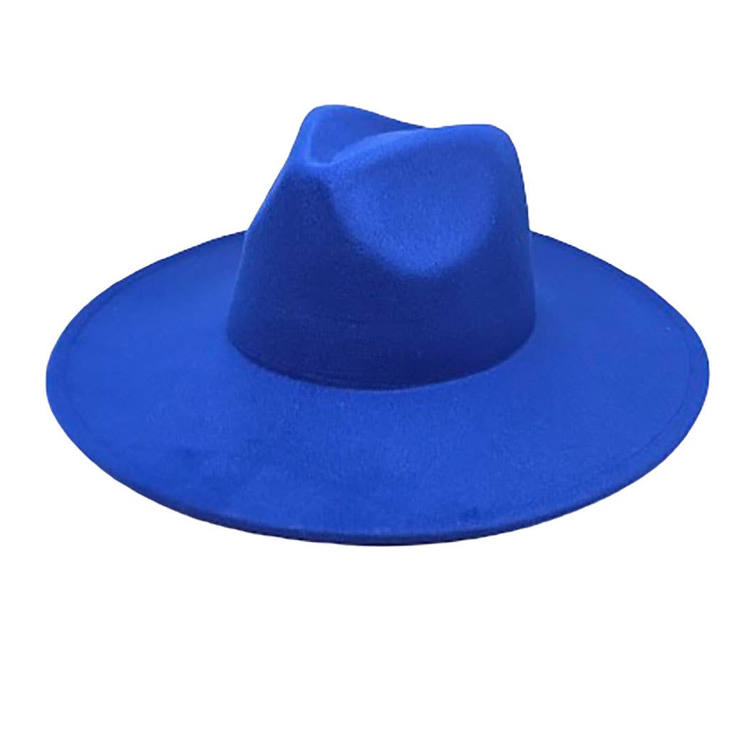 Vegan Felt Wide Brim Rancher  Hat