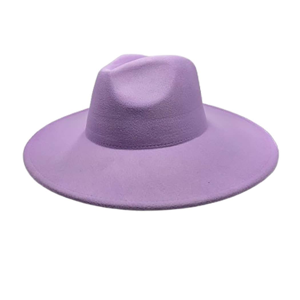 Vegan Felt Wide Brim Rancher  Hat